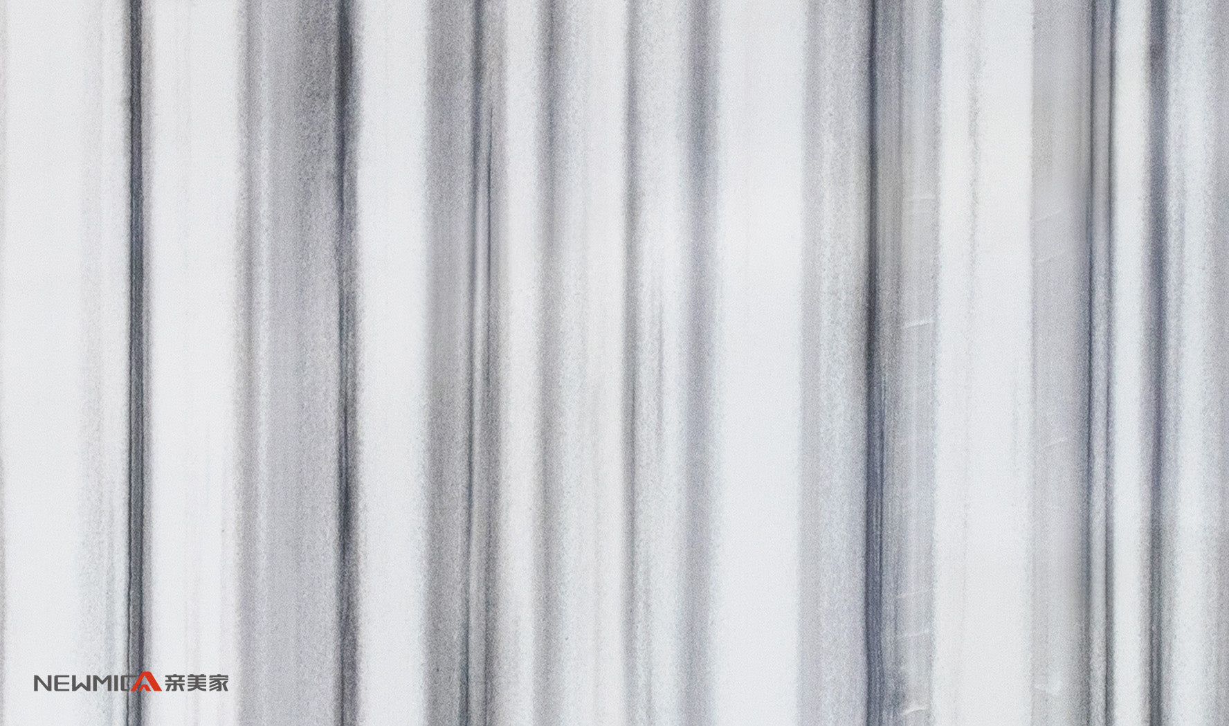 Silver-gray rock strata